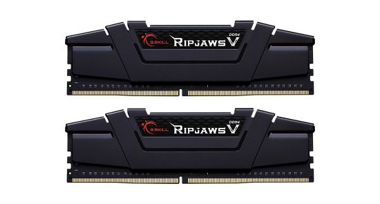  Зображення Модуль пам'яті для комп'ютера DDR4 16GB (2x8GB) 3600 MHz Ripjaws V G.Skill (F4-3600C16D-16GVKC) 